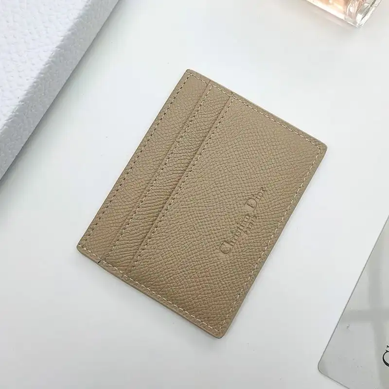 Dior Outlet Dior 30 Montaigne Card Holder Grained Calfskin Khaki 0126