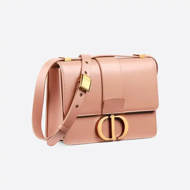 Dior Outlet Dior 30 Montaigne Bag Box Calfskin Pink 0129