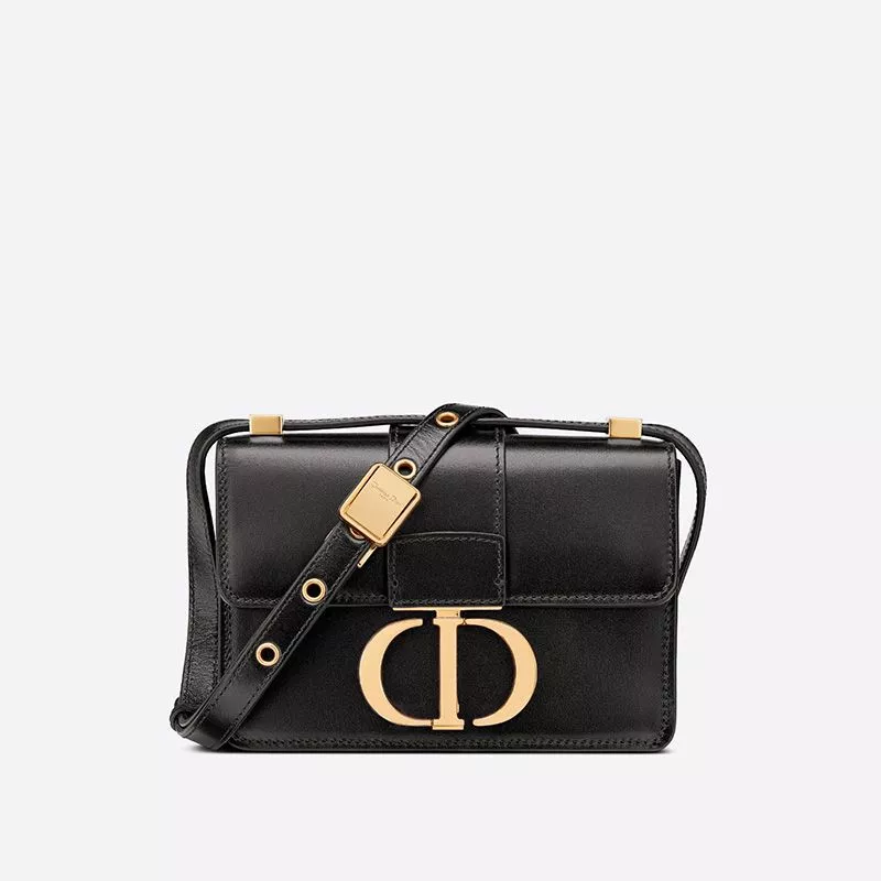 Dior Micro 30 Montaigne Bag Box Calfskin Black 0113