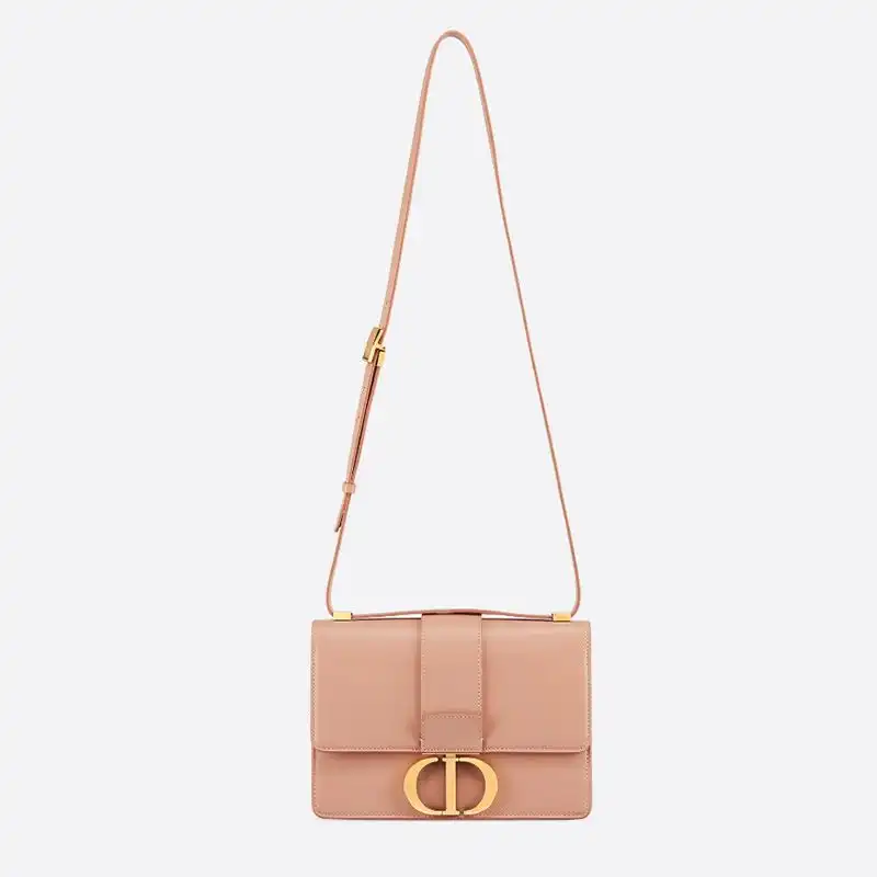 Dior Outlet Dior 30 Montaigne Bag Box Calfskin Pink 0129