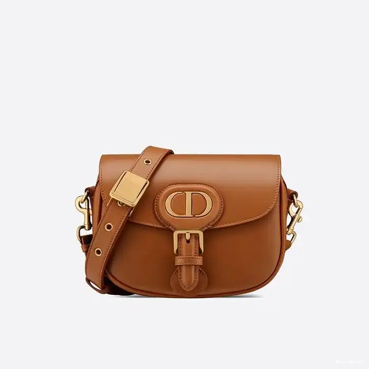 Dior Factory Outlet Box Dior Calfskin Bobby Small Brown Bag 0224