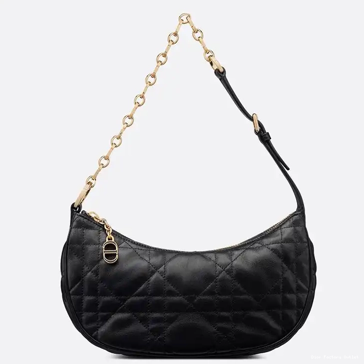 Dior Factory Outlet CD Black Cannage Lambskin Bag Lounge Dior 0223