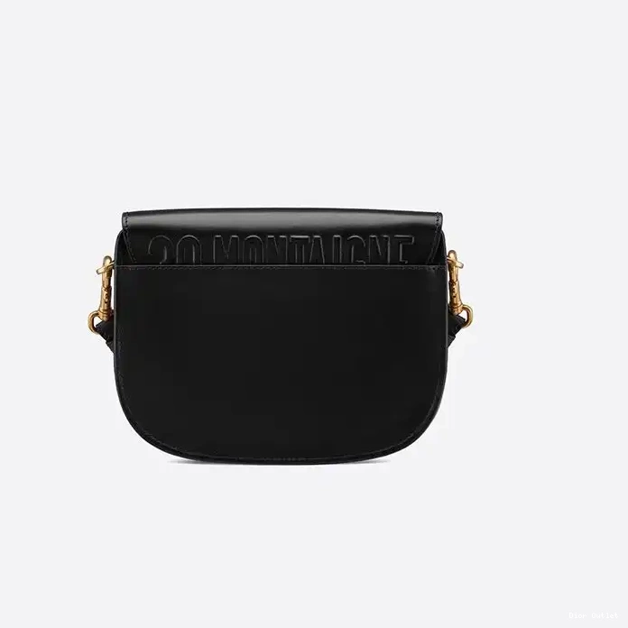 Dior Factory Outlet Bobby Calfskin Bag Box Dior Black Small 0226