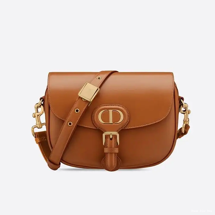 Dior Outlet Calfskin Brown Bag Bobby Dior Medium Box 0215