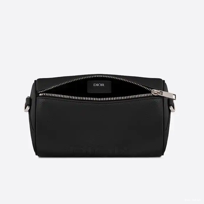 Cheap Dior Bag Messenger Grained Calfskin Black Roller Dior 0224